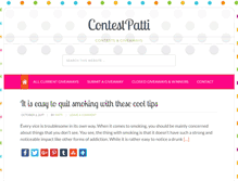 Tablet Screenshot of contestpatti.com
